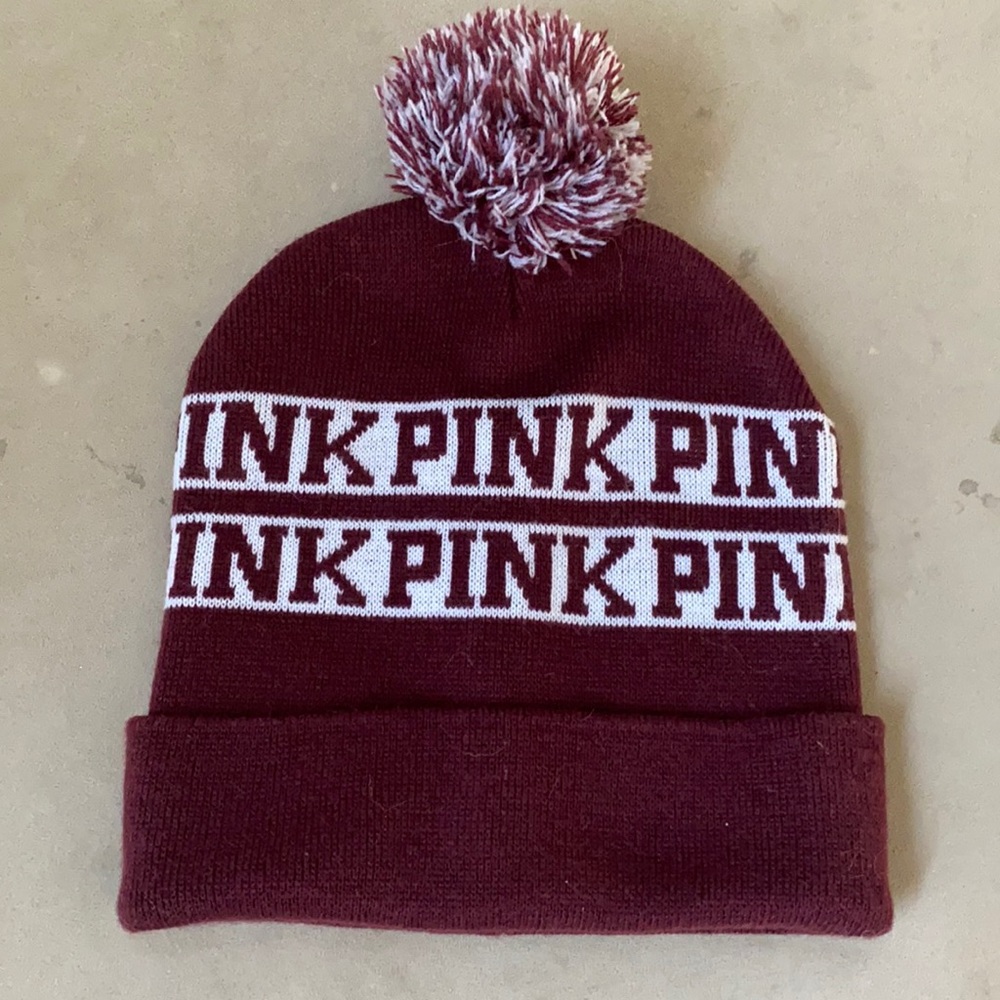 Pink beanie